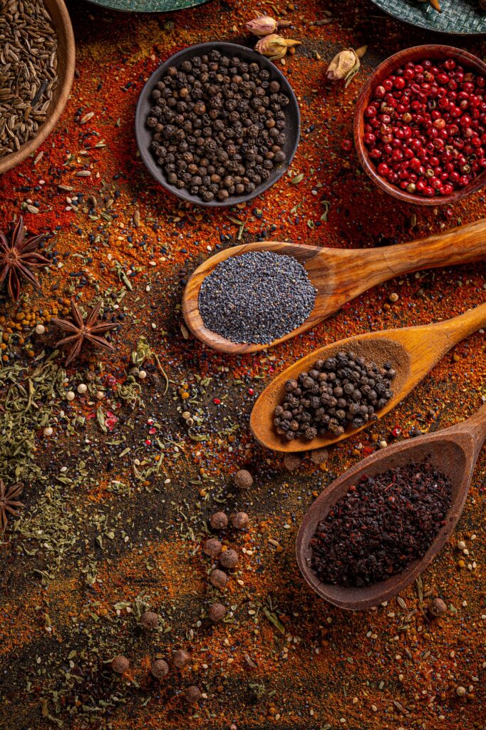 Spices and condiments